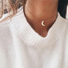 Load image into Gallery viewer, Fashion Gold Color Globe Earth World Map Pendant Necklace Simple Layered Necklace Wanderlust Travel Necklaces Jewelry