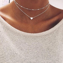 Load image into Gallery viewer, Boho Gold Color Star Pendant necklace For Girl chain necklaces for women  Kolye Bijoux Collares Mujer gargantilha Collier Femme