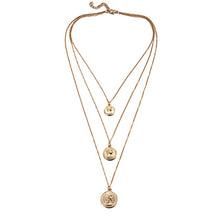 Load image into Gallery viewer, Fashion Gold Color Globe Earth World Map Pendant Necklace Simple Layered Necklace Wanderlust Travel Necklaces Jewelry