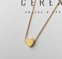 Load image into Gallery viewer, Simple Silver Plated Love Short Necklace For Women Choker Clavicle Bijoux Collars Jewelry Exo Collar 2019 Gift One Direction