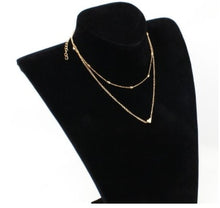 Load image into Gallery viewer, Simple Silver Plated Love Short Necklace For Women Choker Clavicle Bijoux Collars Jewelry Exo Collar 2019 Gift One Direction